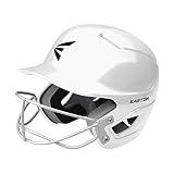Easton | ALPHA Fastpitch Softball Batting Helmet with Facemask | Medium/Large | White
