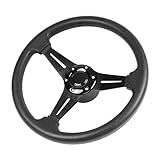 YEHICY 13.8"Marine Boat Steering Wheel with 3/4" Axle Marine Steering Wheel Adapter for Most Marine Boats,Vessels,Yachts,Seastar and Verad, etc