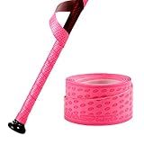 INSUM Baseball Bat Grip Tape Softball Bat Wrap Grip Tape 1.1mm (Pink)