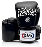Fairtex BGV1 Boxing Gloves, Lightweight Shock Absorbent Muay Thai MMA Gear