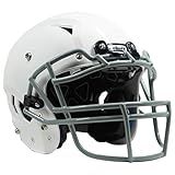 Schutt Youth Vengeance A11 Football Helmet, VROPO TRAD Facemask Attached, Medium, White