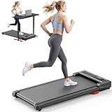 Walking Pad Treadmill for Home - Under Desk Treadmills Mini Portable Slim Compact Running Machine for Office Small Spaces Lightweight with Remote Control Caminadora Eléctrica para Casa