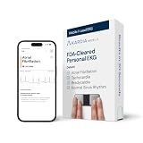 KardiaMobile 1-Lead EKG Monitor, Detects Normal AFib & Arrhythmias, HSA&FSA | Medical-Grade FDA-Cleared Personal Heart Monitor, 30 Second Results, Works with Most Smartphones