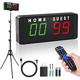 Samshow LED Electronic Scoreboard, Portable Digital Score Keeper