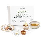 Prolon 5 Day Fasting Kit | Fasting Program for Women & Men | Developed to Not Break Your Fast | Low Calorie Pre Made Meals & Snacks | Plant Based Ingredients for Diet Support | Original: Bold Flavors