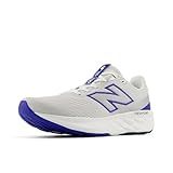 New Balance Men's Fresh Foam 520 V9 Running Shoe, Grey Matter/Reflection/Team Royal, 9 M