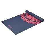 Gaiam Yoga Mat Classic Print, 4mm Non-Slip Mat (Pink Marrakesh)