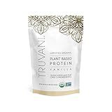 Truvani Organic Plant Based Protein Powder | Vanilla | 20g Pea Protein | 18 Servings | Vegan & Keto | Gluten & Dairy Free | Low Carb | No Added Sugar