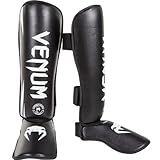 Venum Challenger Standup Shin Guards - Black, L