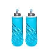 HydraPak SoftFlask Speed 500ml 2-Pack - Compressible Soft Flask Water Bottle, Perfect Fit for Hydration Vests and Running Packs with Easy Open Cap (500ml/17oz)