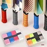 AccEncyc 8Pcs Tennis Racket Grip Tape Anti Slip Overgrips Perforated Pickleball Grips Racket Soft Grip Tape Wrap Badminton Pickleball Paddle Handle Grip Wrap Table Tennis Racket Grip Tape Wrap