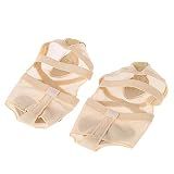 Women's Full Body Dance Foot Undies Lyrical Skin Shoes Mesh Stretch Kids Dance Paws Socks(L, Nude)