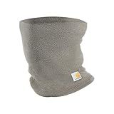 Carhartt Force Stretch Fleece Neck Gaiter, Heather Grey, One Size