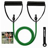 RitFit Single Resistance Bands with Handles Door Anchor for Home Gym