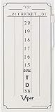 Viper by GLD Products Dry Erase Scoreboard, Cricket and 01 Dart Games, White, 15.375" H x 7.875" W, Small (41-0310)