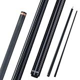 KONLLEN Break Cue – 58" 20oz Heavy Carbon Fiber Break Pool Cue, 13mm Phenolic Tip, 2-Piece Professional Design