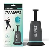 Bandit Sports Tee Popper, Durable Nylon Strength for Long-Lasting Hitting, Batting Tee for Perfect Swings, Baseball Training for Practicing Hitting Without a Pitcher (Ball not Included)
