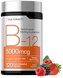 Horbäach B12 Vitamin 5000 mcg | 120 Fast Dissolve Tablets