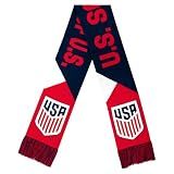 Icon Sports Officially Licensed U.S. Soccer Federation, Multi Facet Cozy Acrylic Unisex Scarf