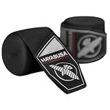 Hayabusa 4.0 Perfect Stretch Boxing Hand Wraps - Black, 180 Inches
