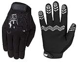 Seibertron Anti Slip Basketball Gloves - Unweighted Ball Handling Gloves for Training or Driving Black Youth M