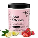 Perfect Keto Exogenous Ketones Powder, Strawberry Lemonade Flavor | 8.57 oz