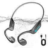 Swimming Headphones Bone Conduction Bluetooth 6.0 IPX8 Waterproof 32G MP3