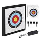 SPG Archery Target for Backyard Adult, EVA Foam Big Archery Target for Bows up to 50 Lbs, Durable Bow and Arrow Target for Backyard Shooting Practice with Arrow Puller