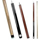 HMQQ Heavy Jump Break Pool Cue 3-Piece 19oz – Stiff 14mm Bakelite Tip, Turbo Joints, Billiard Cue Stick for Powerful Jump & Break Shots