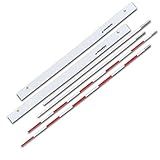 CHAMPRO Volleyball Antenna with Sleeve Set (Red/White), one size (NVA1)