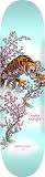 Powell Peralta Sakura Yosozumi Tiger Skateboard Deck, Light Blue, 8.0" x 31.45"