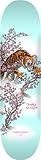 Powell Peralta Sakura Yosozumi Tiger Skateboard Deck, Light Blue, 8.5" x 32.08"