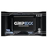GRIPEXX - 70 Shoe Wipes, Multipurpose Sneaker Wipes for Basketball & Sneakerheads - Alternative to Basketball Grip Spray