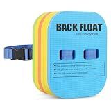 Back Float Kids Swim Belt Bubble, Adjustable 3-Layer Buoyancy Thicken Split Foam Floats, Safety Swim Training Board for Children Toddlers Swimming Beginners Pool Water Lessons Equipment