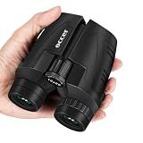 Occer 12x25 Compact Binoculars for Adults and Kids | High Powered, Easy Focus, Large Eyepiece for Bird Watching, Cruise Ship, Outdoor Hunting, Travel, Sightseeing