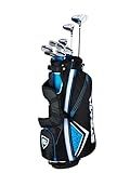 Callaway Golf Men's Strata Complete 12 Piece Package Set (Right Hand, Steel), Blue