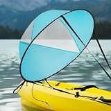Paddle Board Sails, 42 inches Durable Downwind Wind Sail Kit, Blue