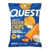 Quest Nutrition Cheddar & Sour Cream OG Protein Chip, 19g Protein, 12 Count