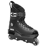 Roces Mens M12 UFS Aggressive Street Italian Inline Skates Black 101183 00001-11
