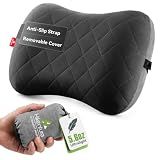 Hikenture Camping Pillow with Removable Cover, Ultralight Inflatable Pillow