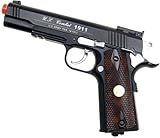500 fps new full metal wg airsoft m 1911 gas co2 hand gun pistol w/ 6mm bb bbs(Airsoft Gun)