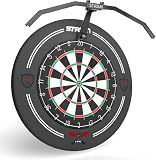 STASUN Foldable LED Dartboard Light, Adjustable Dart Board Lighting System with Dimmable Brightness & Angle Control, Glare-Free Light for Home Bars, Game Rooms & Full Board Visibility