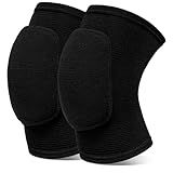Volleyball Knee Pads knee brace for Women Kids Girls，Soft and Breathable Knee Pads for Volleyball, Dancing, Football, Yoga, Basketball, and Skating - Protective Knee Pads for Adults and Kids (Black, Small)