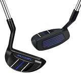 MAZEL Chipper Golf Club Pitching Wedge for Men & Women,37 Degree,Improve Short Game,Right Hand (Black)