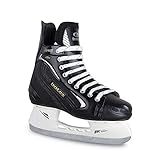 Botas - Draft 281 - Men's Ice Hockey Skates | Made in Europe (Czech Republic) | Color: Black, Size Adult 7
