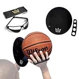 Crown x Starr Basketball Shooting Off Hand Trainer – Basketball Training Equipment Shooting Aid – Includes Dribbling Goggles & Bonus 5.3” Shooting Aid