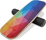 Adjustable Distance Balance Surfboard - Indoor & Outdoor Surfing Trainer, 300lbs Capacity, Non-Slip Safety (multicolour)