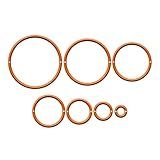 Darts Practice Target Rings Set (7 Rings 10–70mm, 0.4in to 2.8in) | Dartboard Accuracy Trainer | Includes 7 Pins & Game Guide | Skill & Precision Training (1 Pack)