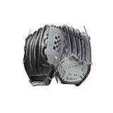 Wilson 2021 A360 SP14 14" Slowpitch Softball Glove - Right Hand Throw, Black/Grey