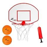 Majestic Hoops Mini Basketball Hoop - Indoor Basketball Hoop - Durable Plastic Basketball Hoop for Kids and Adults - No Assembling - Premium Basketball Game with Ball and Pump